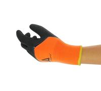 Ansell ActivArmr 97-011 Gants de travail de sécurité, Protection mécanique, Taille 9 (L), Noir (6 Paires)
