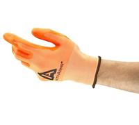 Ansell ActivArmr 97-012 Gants de travail de sécurité, Protection mécanique, Taille 7(S), Orange (12 Paires)