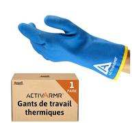 Ansell ActivArmr 97-681 Gants de Travail Hiver, Resistance Thermique et Grip en Basse Température et Exterieur, Protection Froid, Homme Femme, Waterproof, Taille XL (1 Paire)