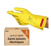 Gants de protection pour électriciens ActivArmr® RIG011Y taille 9 jaune