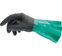 Ansell AlphaTec 58-128 Gr. 11 Noir/vert