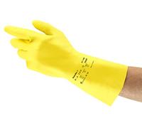Ansell Health Care Gant protection chimique AlphaTec 87-190 T. 9,5-10 jaune cat. I ANSELL Quantité:12