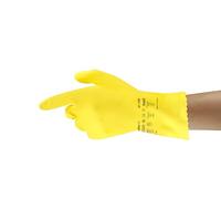 Ansell AlphaTec 87-198 Gants de travail de sécurité, Protection mécanique, Taille 10 (XL), Jaune (12 Paires)