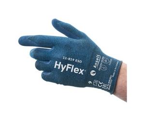 Ansell Health Care ANSELL Paire de gants HyFlex 11-819 ESD, taille 9 Quantité:12