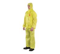 Ansell Health Care Ensemble de protection MICROCHEM® 3000 Gr.L jaune Cat.III MICROCHEM Quantité:1