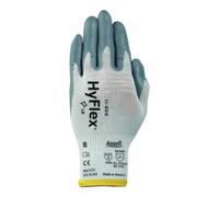 Ansell Health Care Gants HyFlex 11-800 T. 8 blanc/gris nylon avec mousse nitrile EN 388 cat. II ANS Quantité:12