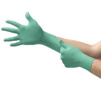Ansell Microflex 25-101 Gants Jetables en Néoprène, Protection Chimique et Mécanique, Sécurité Industrielle, EPI Professionnel, Vert, Taille S (100 Gants)