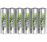 Ansmann 1322-0000-510 Pile rechargeable LR6 (AA) NiMH 2400 mAh 1.2 V 6 pc(s)