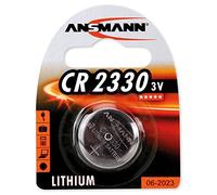 Ansmann 1516-0009 Lot de 2 piles bouton au lithium CR 2330-3 V