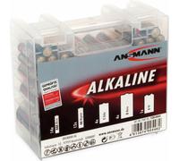 Ansmann 1520-0004 Batterien Red Alkaline Micro AAA, Mignon AA, Baby C, Mono D, E-Block 1,5 V/9,0 V