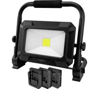 Ansmann 1600-0713 LED Strahler FL50W 18V Powertool-Akkupacks, inkl. Adapterplatten Luminaire LED fonctionnant à pile, LED COB