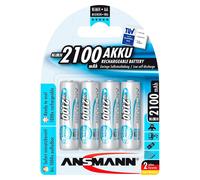 Ansmann Blister de 4 Accu maxE rechargeable NiMH AA 2100 mAh, Batterie