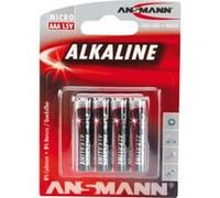Ansmann Piles LR03 Red-Line (AAA) alcalines 1,5 V – Lot de 4