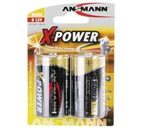 ANSMANN 5015633 X-Power Super Alkaline batterie LR20 Mono D / 2-pack