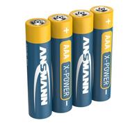 Ansmann Piles alcalines X-Power Super 5015653 AAA Longlife Paquet de 4