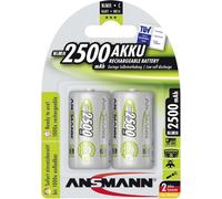 Ansmann 5030912 1x2 Ansmann maxE Accu NiMH Baby C 2500 mAh 5030912