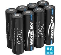 ANSMANN accu AA Mignon 2800mAh NiMH 1,2V - piles rechargeable (8 pcs)