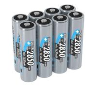 ANSMANN accu AA mignon type 2850mAh 1,2V - piles rechargeable AA avec capacité haute & sans effet mémoire (8 pièces)