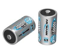 Ansmann Akku NiMH Mono/d 10000 mAh Ni-MH (NiMH) 10000 mAh 1.2 V Batterie Rechargeable