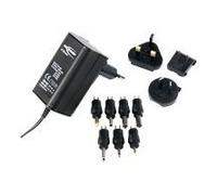 ANSMANN APS 300 Bloc d'alimentation universel 12 V avec 7 adaptateurs différents - Fiche d'alimentation jusqu'à max. 300 mA - Pour alimenter de nombreux petits appareils électriques de 3 à 12 V