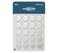 Ansmann Pile bouton CR 2450 3 V 600 mAh lithium 20 pièces