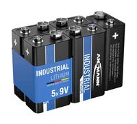 Ansmann Pile lithium 9V 1505-0002 1200 mAh – Batterie à usage unique – Lot de 5