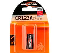 Ansmann CR 123 A Photo Lithium Blister pack pour Appareil photo avec Capacité nominale: 1500 mAh