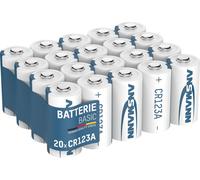 ANSMANN CR123A Piles au lithium 3V, 20 pièces
