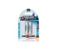 ANSMANN Energy Mignon - Batterie 2 x type AA - NiMH - (rechargeables) - 2700 mAh