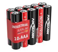Ansmann Piles Industrial LR3 (AAA) alcalines 1,5 V – Pack de 10