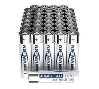 Ansmann Piles alcalines LR3 (AAA) 1,5 V – Lot de 40