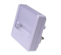 Ansmann - Lumière d'orientation LED Réseau électrique avec capteur de crépuscule et de mouvement blanc