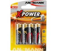 Ansmann Pile Mignon X-POWER – Alcaline 1,5 V – 4 x AA