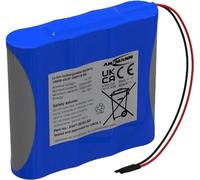 ANSMANN Pack d'accumulateurs Li-Ion avec câble de sortie, 4S1P, 37,44 Wh, 7,2 V, 5200 mAh