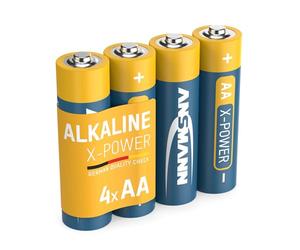 Ansmann Pile Alcaline LR06 Gaine thermoformée 4 éléments Xpower