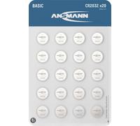 Ansmann Pile bouton CR 2032 3 V 20 pc(s) 240 mAh lithium