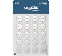 Ansmann Pile bouton CR 2450 3 V 20 pc(s) 600 mAh lithium