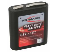 ANSMANN Pile plate 3R12, zinc-carbone, 4,5 V, 2000mAh, 10 pièces