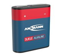 ANSMANN Pile Plate alcaline 3LR12 4,5 V, MN1203, idéale pour Les appareils à Forte consommation d'énergie, Circuit, télécommande