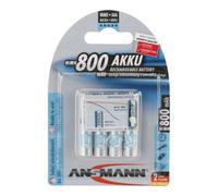 ANSMANN Pile rechargeable 800 mAh 1,2V Micro NiMH ANSMANN 1,2V/Blister. Quantité:1