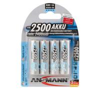 Ansmann Pile Rechargeable Aa 2500mah 1.2v 4 Unités