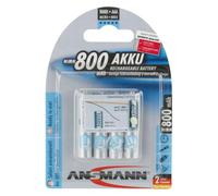 Ansmann Pile Rechargeable Aaa 800mah 1.2v 4 Unités