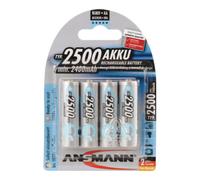 ANSMANN Pile rechargeable ANSMANN maxE 1,2 V 2500 mAh R6-AA-Mignon HR6 4 Quantité:1