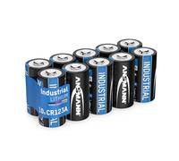 Piles industrielles au lithium CR123A / CR 17335 - paquet de 10