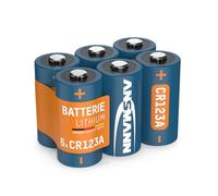 Ansmann Pile photo CR-123A (CR123) lithium 1375 mAh 3 V 6 pièces