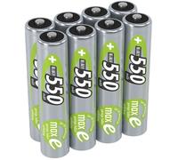 ANSMANN piles rechargeables AAA 1 2 V - Type 550mAh - Accumulateur NiMH de grande capacité avec technologie maxE pour une grande