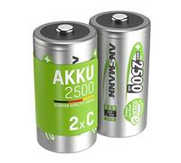 Ansmann Pile rechargeable LR14 (C) 5030912 NiMH 1,2 V 2500 mAh Lot de 2