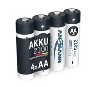 Ansmann Piles AA Best Price Square 5035052/01 2100 mAh préchargées 4 pièces
