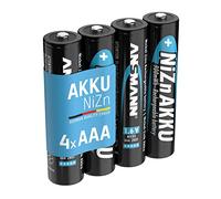 Ansmann HR03 Pile rechargeable LR3 (AAA) NiZn 550 mAh 1.6 V 4 pc(s)