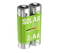 Ansmann Piles rechargeables Mignon AA 800 mAh 1,2V – Faible autodécharge – Lot de 2